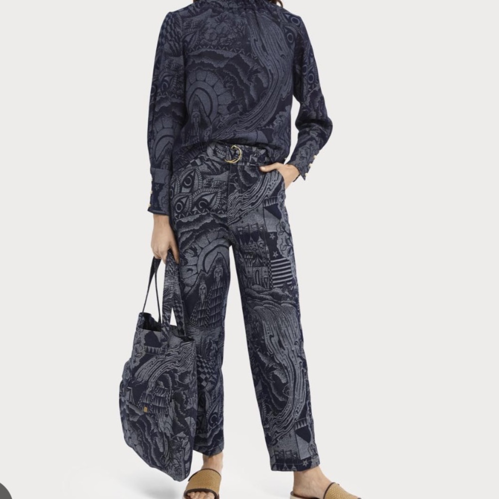 Scotch and soda jeans with belt 25